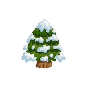 Cute Snowy Tree 3